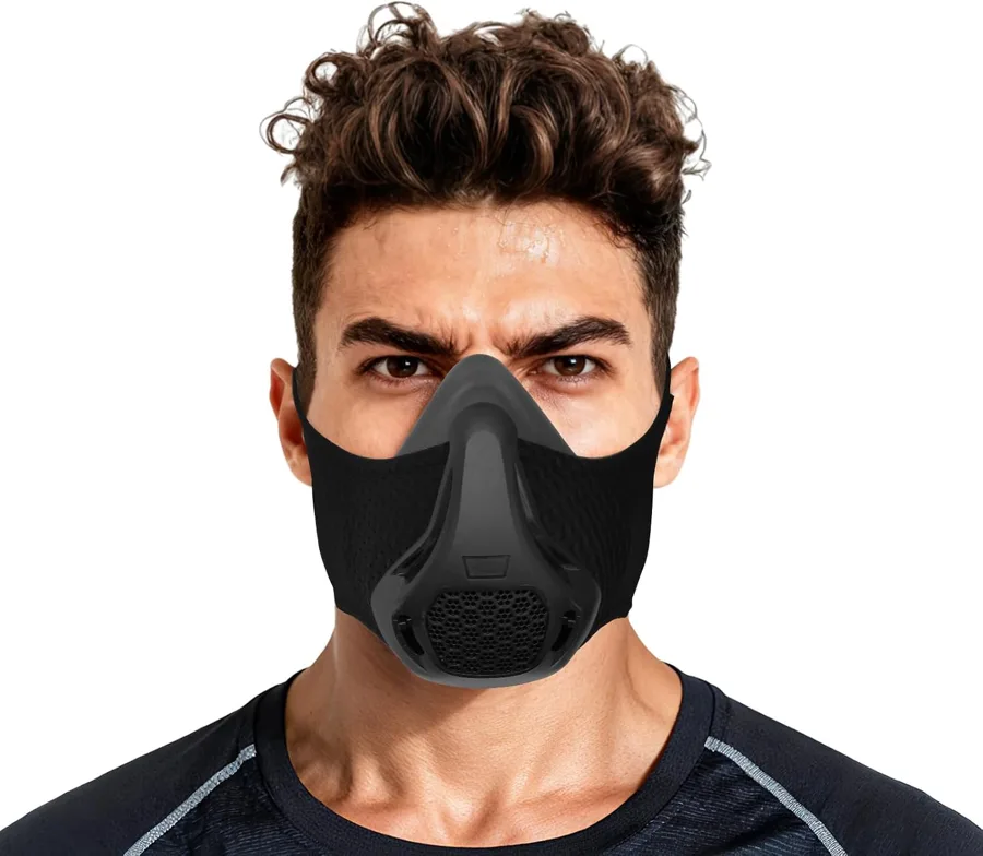 High Altitude Mask — Dual air paths with a wide range of levels