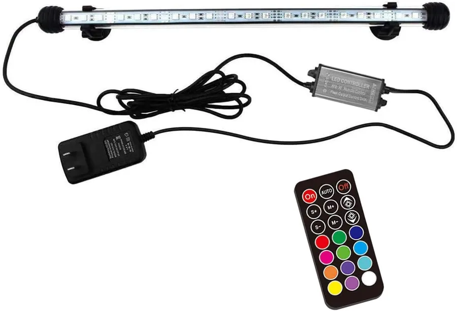 COVOART Aquarium Led Light — submersible color light with remote control