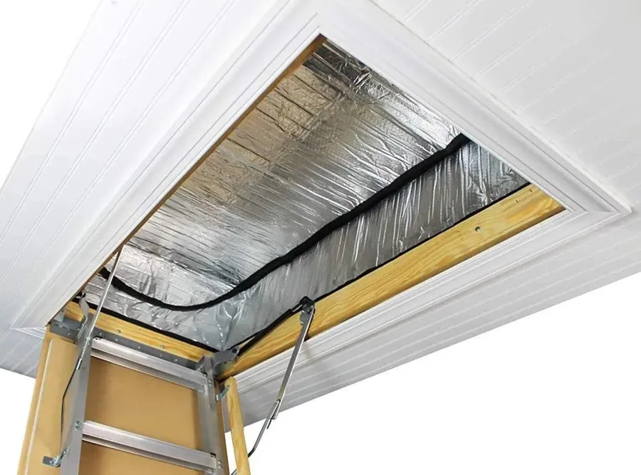 Bevel Energy Cover — quick staple install in black