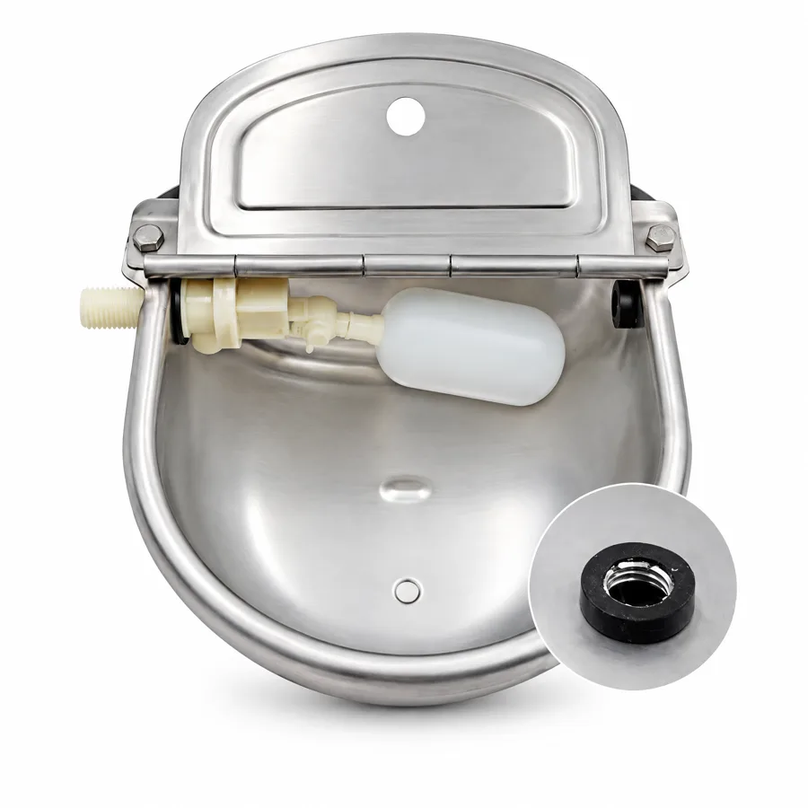 TroughHaven — Self-filling stainless bowl that ends bucket hauling