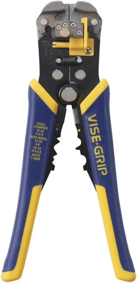 IRWIN Vise-Grip Wire Stripper — crimps ignition terminals too