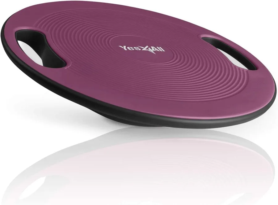 Yes4All Wobble Balance Board — plastic board with handles