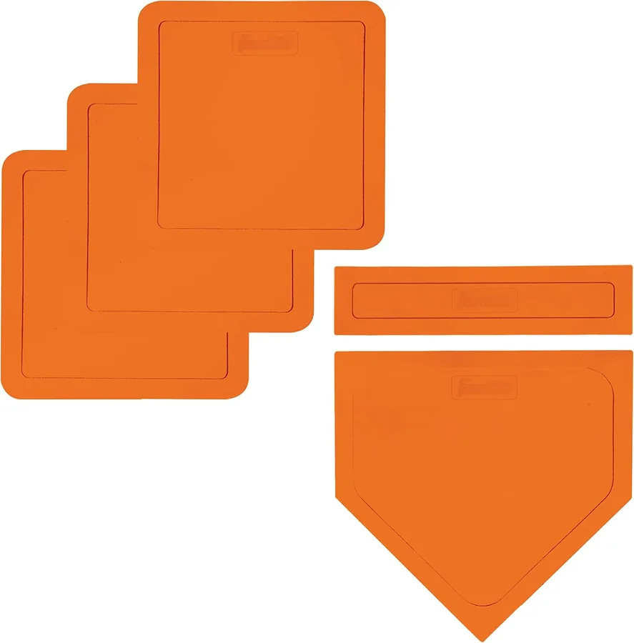 Franklin Sports Baseball Base Set — glow-in-the-dark play for young players