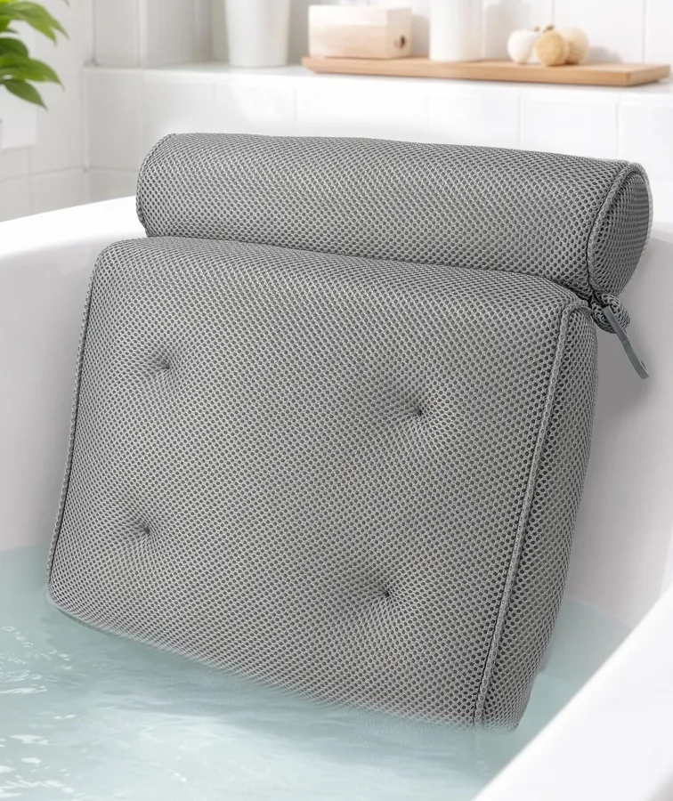Everlasting Comfort — side pocket for bath essentials