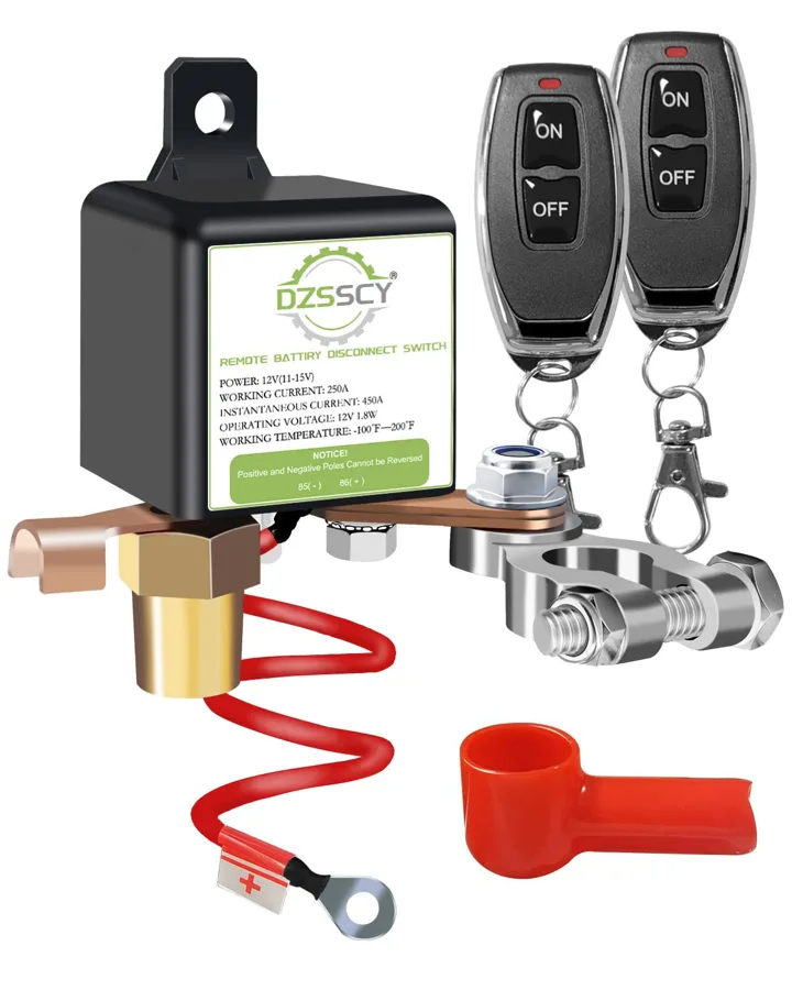 Remote Battery Disconnect Switch — remote control for 12V