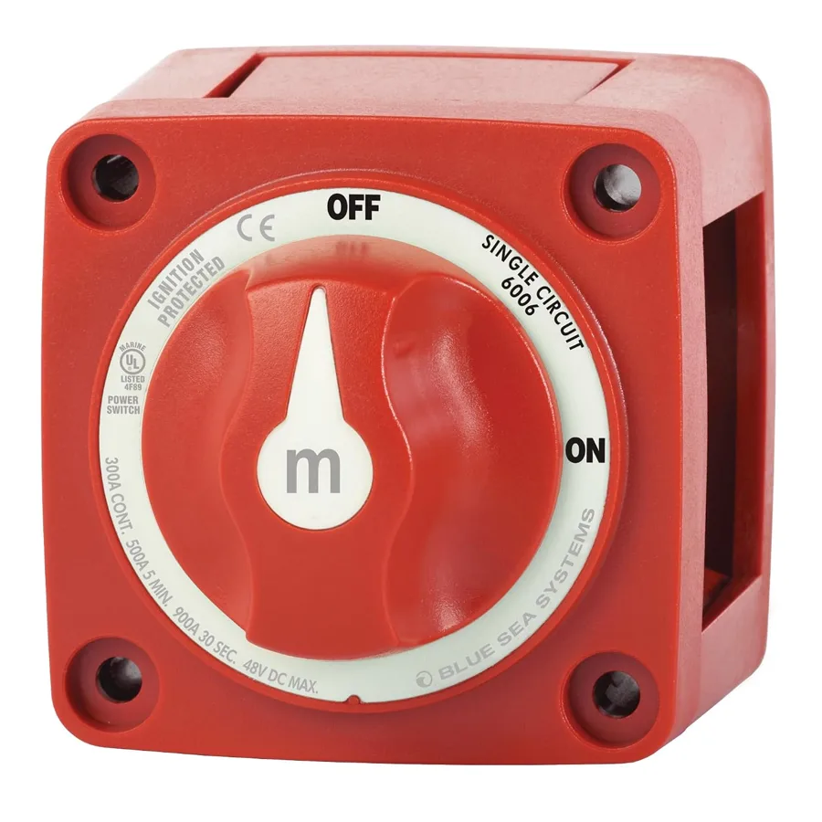Blue Sea Systems m-Series — ignition protection for boat engine rooms