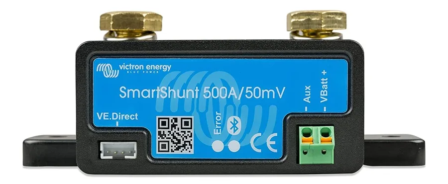 Victron SmartShunt — Bluetooth app readout and system integration