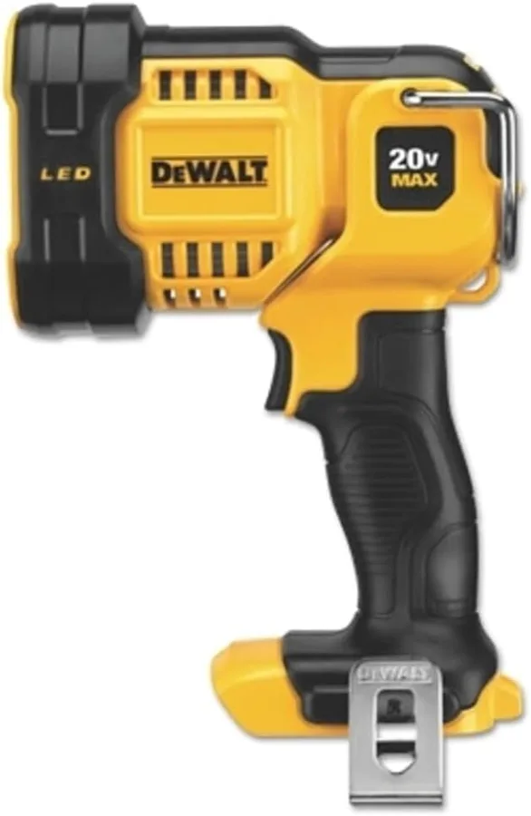 DEWALT 20V MAX LED Work Light — high output for DeWalt battery owners
