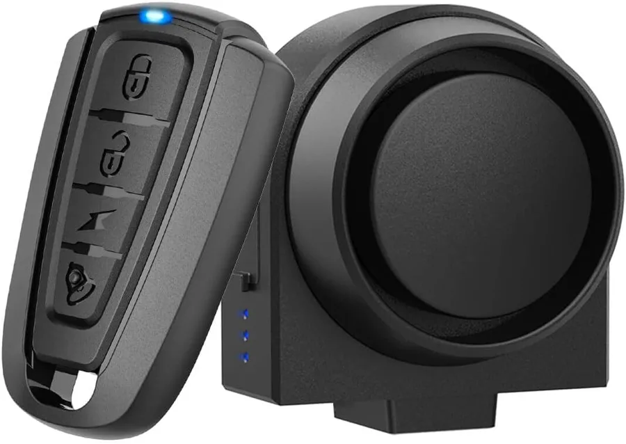 PADONOW Bicycle Alarm System — 115 dB rechargeable siren