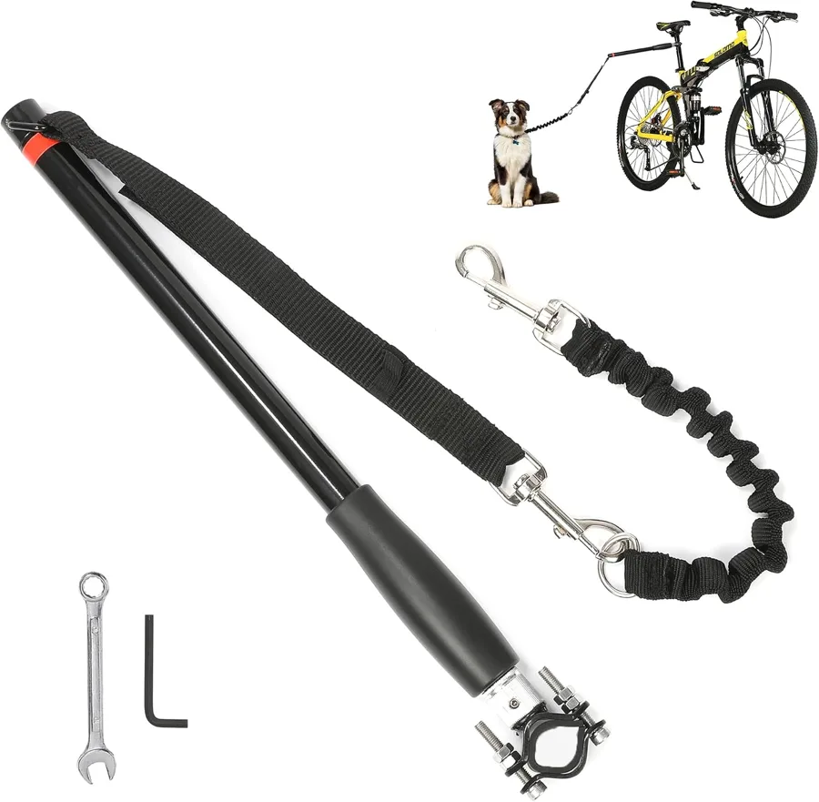 wefaner — cast iron base with a stretchy leash for small dogs