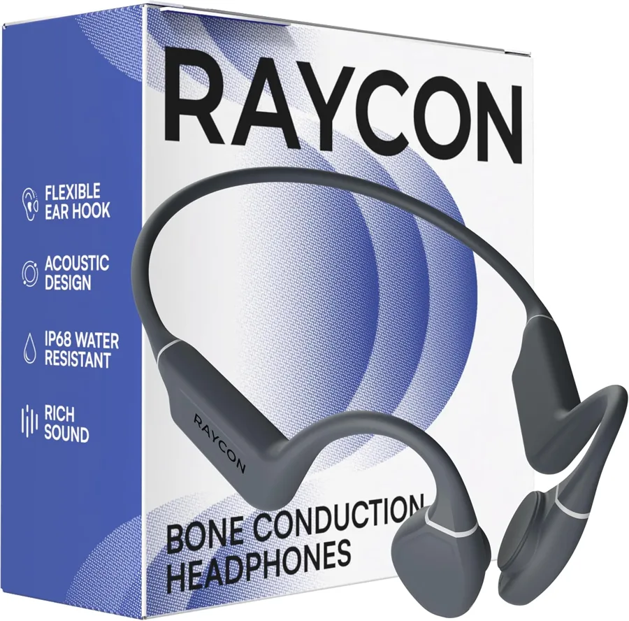 Raycon — sliding pads that balance sound and awareness