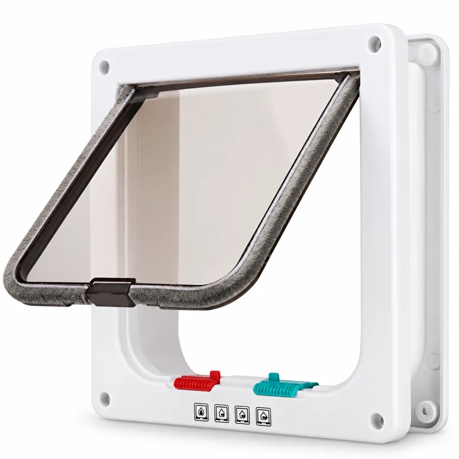 Whiskaway — Four lock modes for a closed door and a free cat