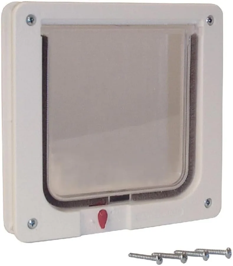 Ideal Pet Products Cat Flap Door — Clear flap for small cats