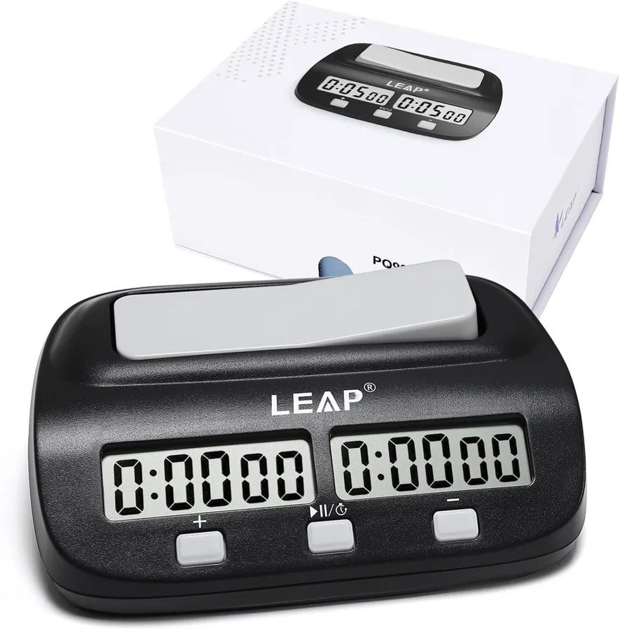 LEAP black — three buttons with bonus, delay and alarm