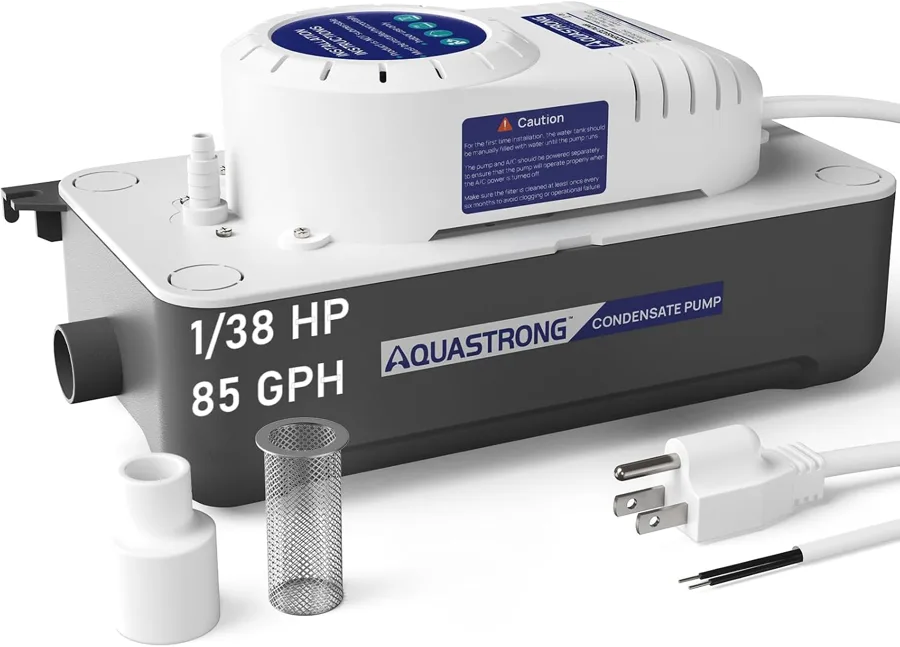 AQUASTRONG Condensate Pump — compact pump with a high-level switch