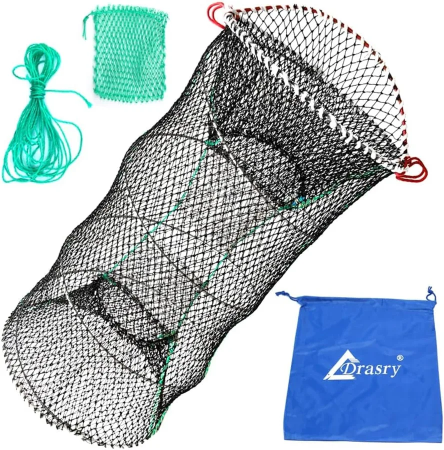 Drasry — a light foldable trap for mixed catches