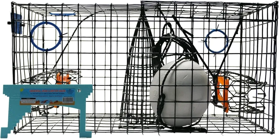 Maryland Blue Crab Pot Trap — ready to fish with float and gauge