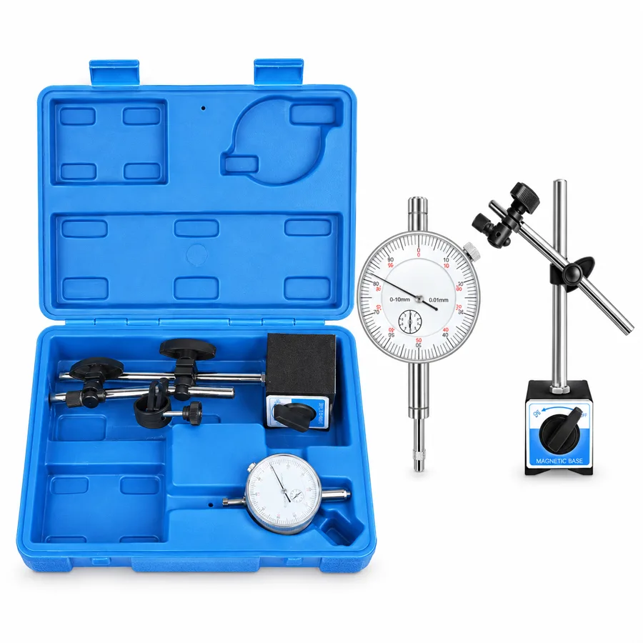 HoldTrue — a complete dial indicator kit on a magnetic base