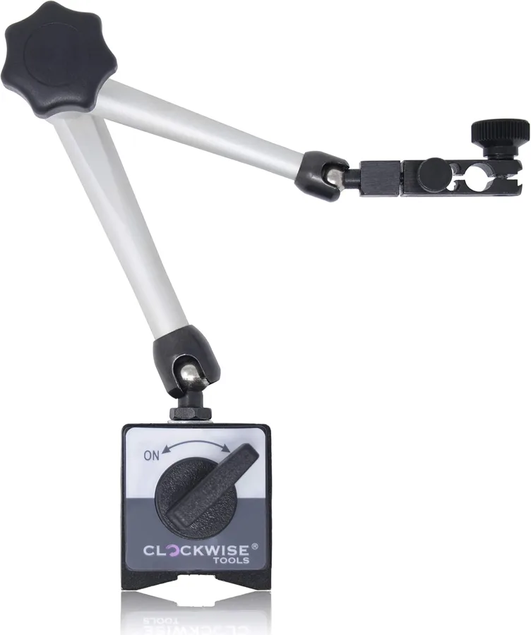 Clockwise Tools — a tall two arm stand with strong pull