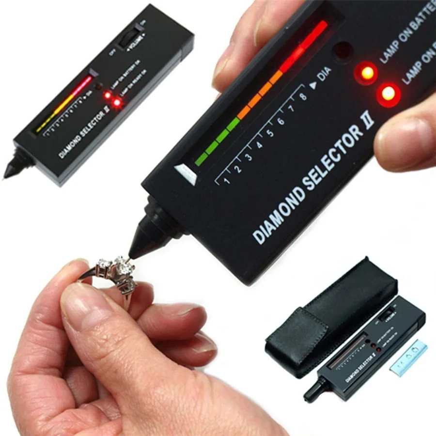 Hqdz Diamond Tester — compact pen with battery included