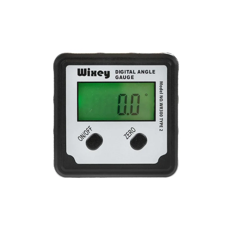 Wixey Digital Angle Gauge — Backlit magnetic gauge for saw setup