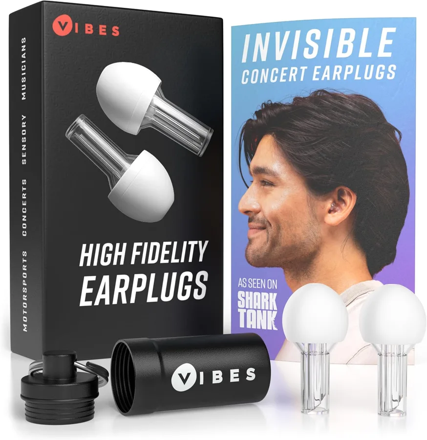 VIBES — transparent low-profile shells that blend in
