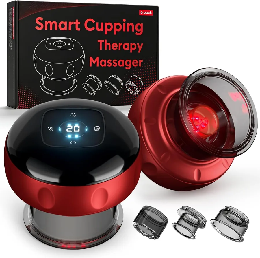 Pack Electric Cupping Massager — six cups in one set
