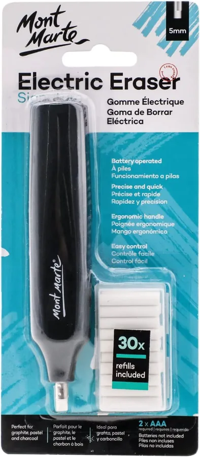 Mont Marte — compact metal body with 30 refills