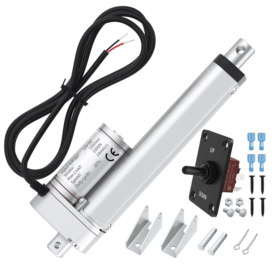 RVMARINEPAT — Fast 14 mm/s (0.55 in/s) on a 150 mm (6 in) stroke