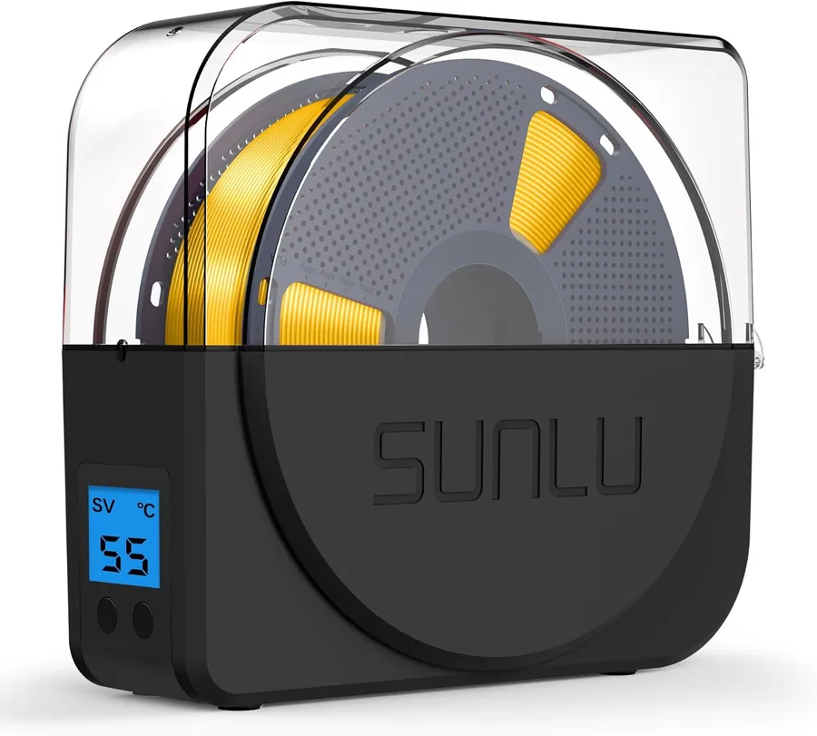SUNLU — fan-assisted drying with a wider heat range