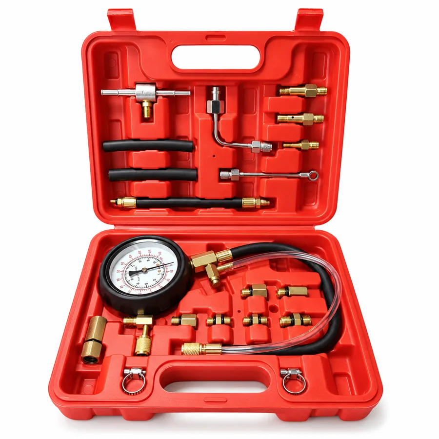 PsiSure — big dial and bleed valve for driveway fuel diagnosis