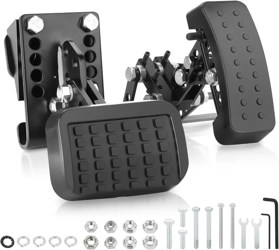 ROADGIVE Gas Pedal Extender — iron build with anti-slip rubber