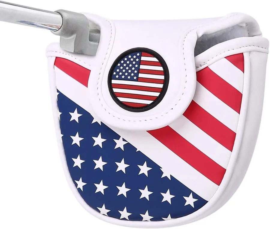 barudan golf Putter Cover — Magnetic closure for mallet putters