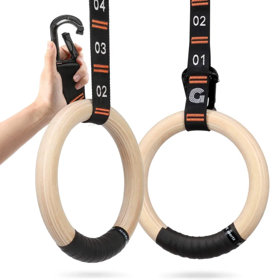 Gonex — numbered double layer straps with quick carabiners