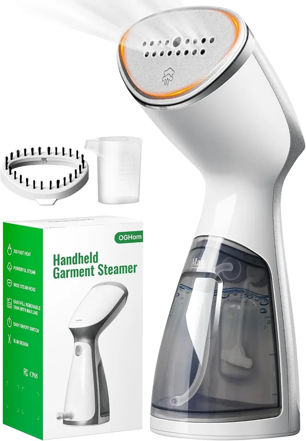 OGHom — compact 150 ml (5.1 fl oz) travel steamer