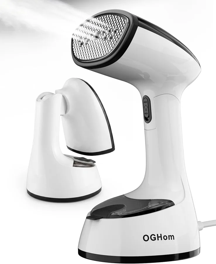 OGHom — foldable travel steamer with a built-in thermal fuse