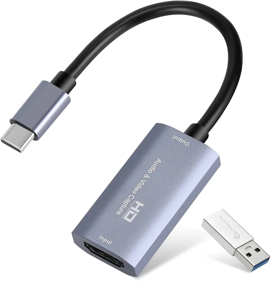 Guermok Video Capture Card — 1080p60 capture with Quest and Steam Deck support