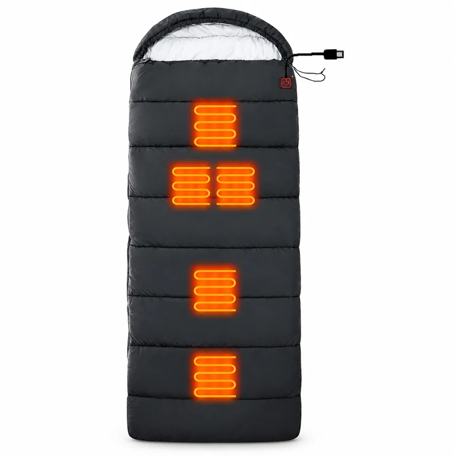 Emberwake — five heating pads warm your chest, shoulder, hip and soles