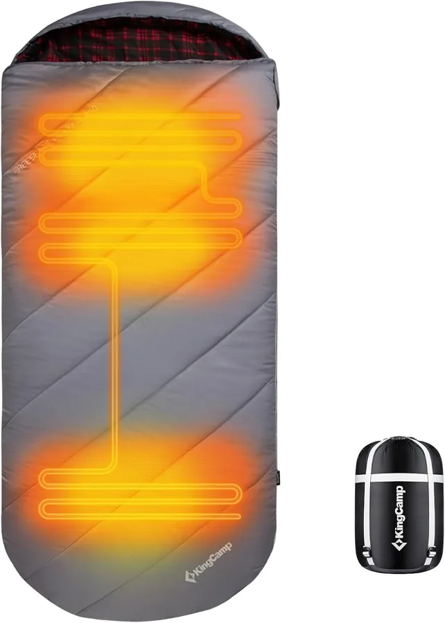 KingCamp — roomy bag with three heat settings
