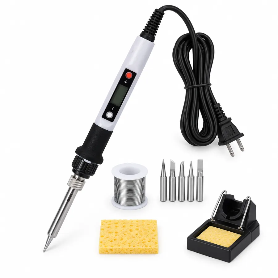 Glowmend — see and set your heat on an LCD