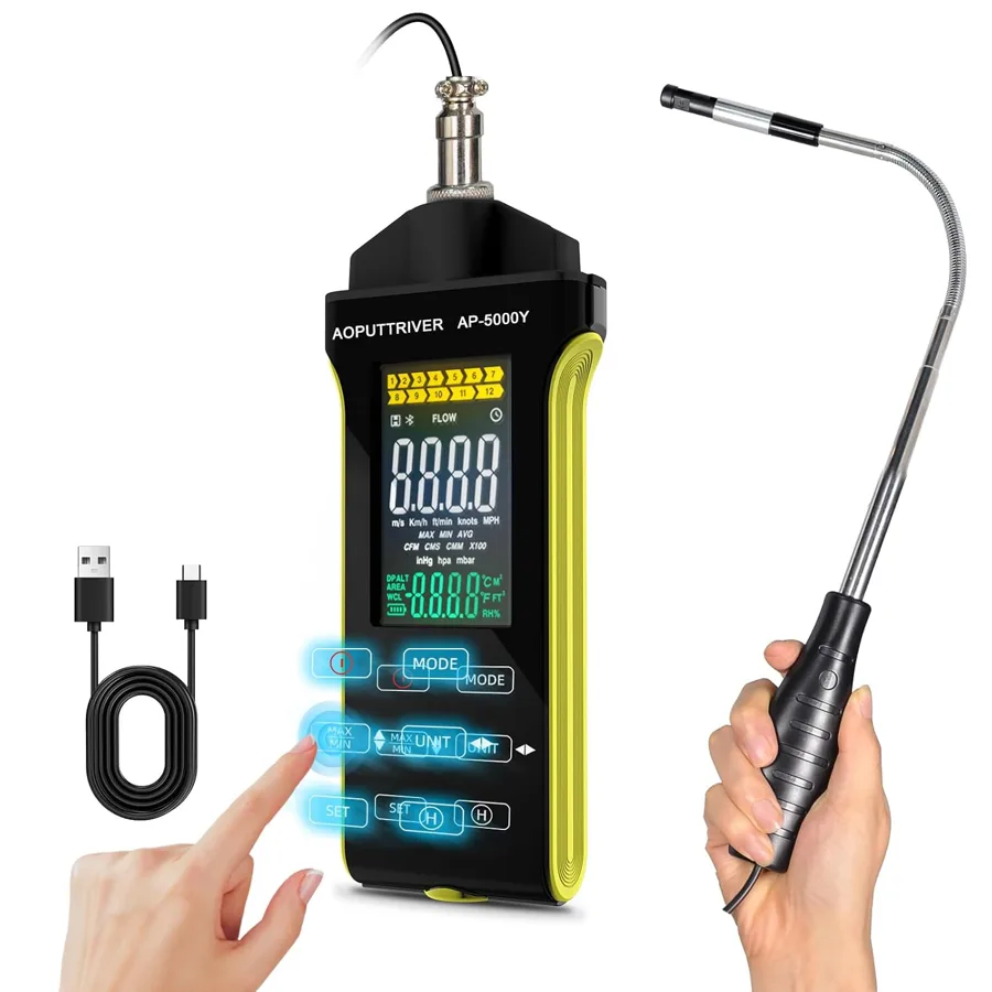 AOPUTTRIVER — rotating probe for tight vent spots