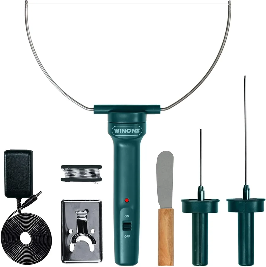 WINONS Hot Wire Foam Cutter Tool — three quick change tips for varied cuts