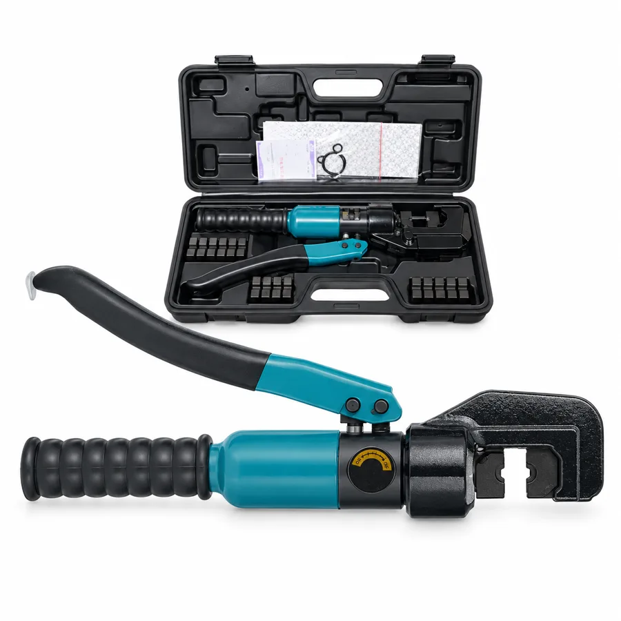 BenchBite — firm hex crimps on thin to very thick cable