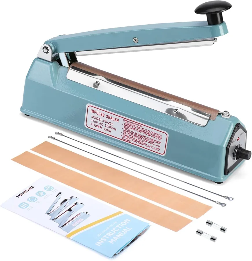 METRONIC — sturdy iron body with no warm up sealing