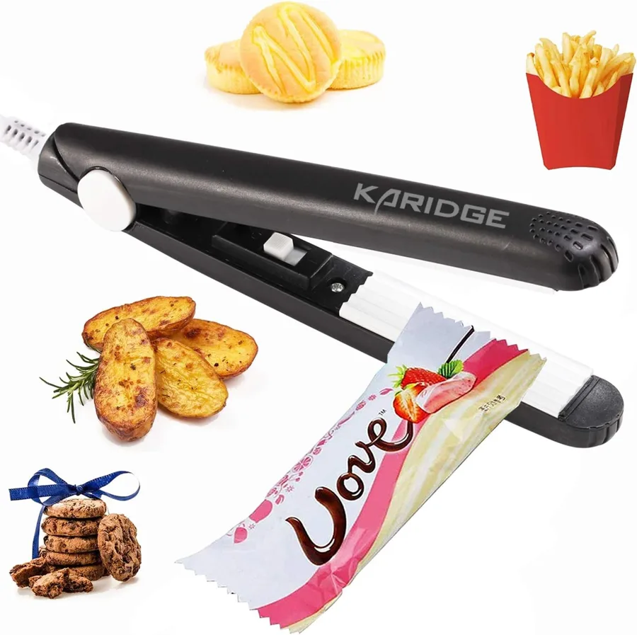 Karidge Mini — pocket size handheld resealer for snack bags
