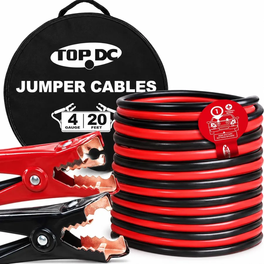 TOPDC — 20 ft (6.1 m) cable for cars and SUVs