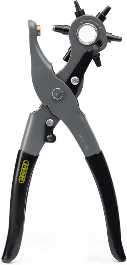 General Tools Model 72 — light revolving punch with six sizes