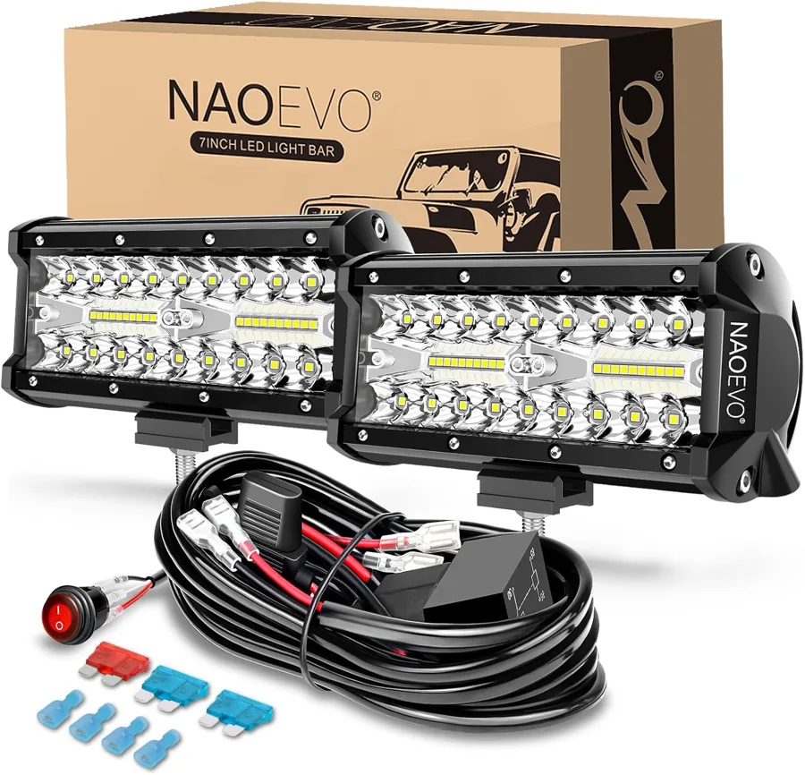 NAOEVO — high output bar with relay and harness
