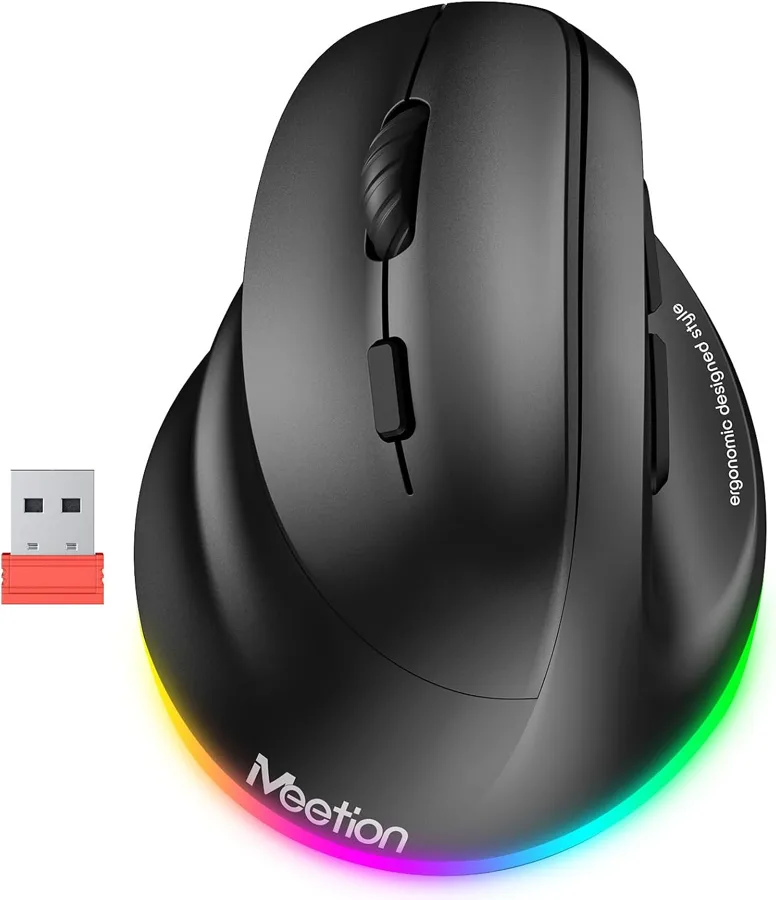 MEETION Left — vertical grip for mid size left hands