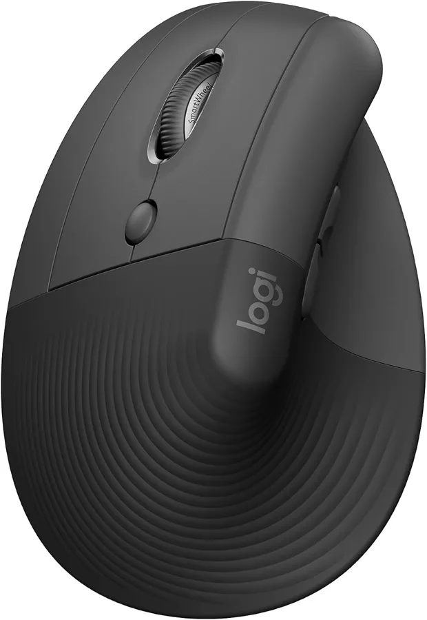 Logitech Lift — 57 degree vertical shape for small to medium left hands